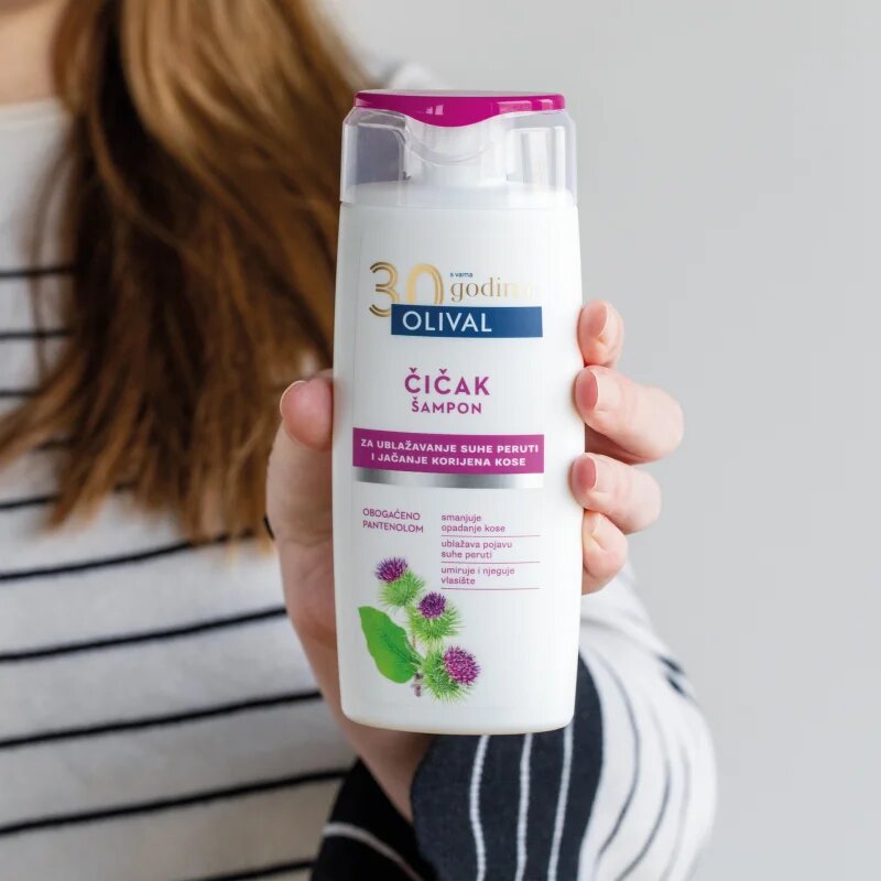 Olival Treatment Burdock sampon száraz és sérült hajra 250 ml