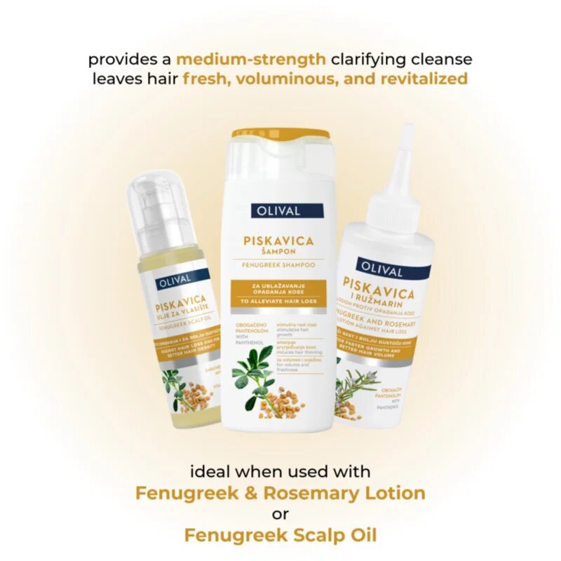 Olival Treatment Fenugreek sampon hajhullás ellen 250 ml