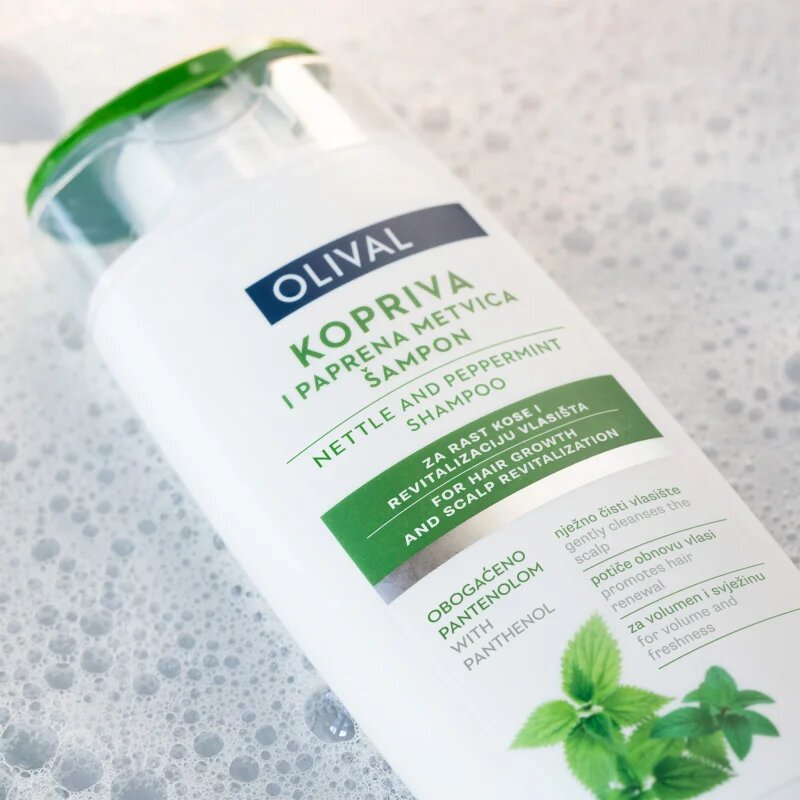 Olival Treatment Nettle and Peppermint gyógynövényes sampon borsmentával 250 ml