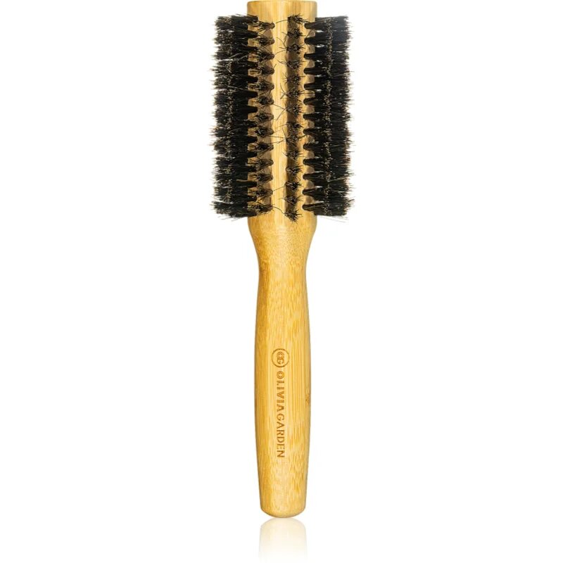 Olivia Garden Bamboo Touch körkefe vaddisznó sörtékkel átmérő 30 mm 1 db