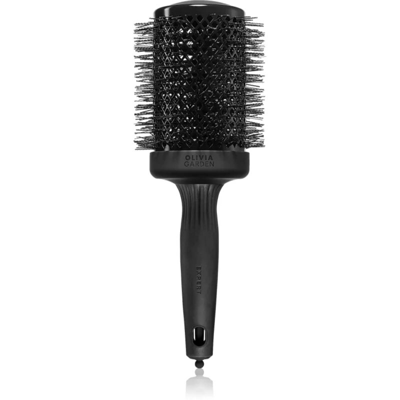 Olivia Garden Black Label SHINE Wavy Bristles kör alakú hajkefe hajra átmérő 65 mm 1 db