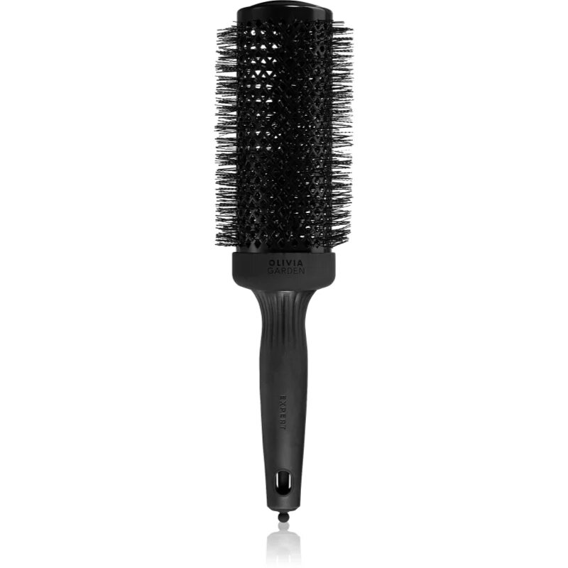 Olivia Garden Expert Blowout Speed Black Label körkefe a gyorsabban beszárított hajhoz ø 55 mm 1 db