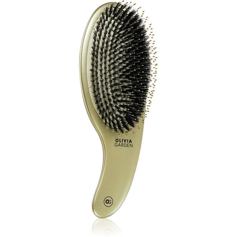 Olivia Garden Expert CURVE Board&Nylon Gold hajkefe nejlon- és vaddisznósörtékkel 1 db