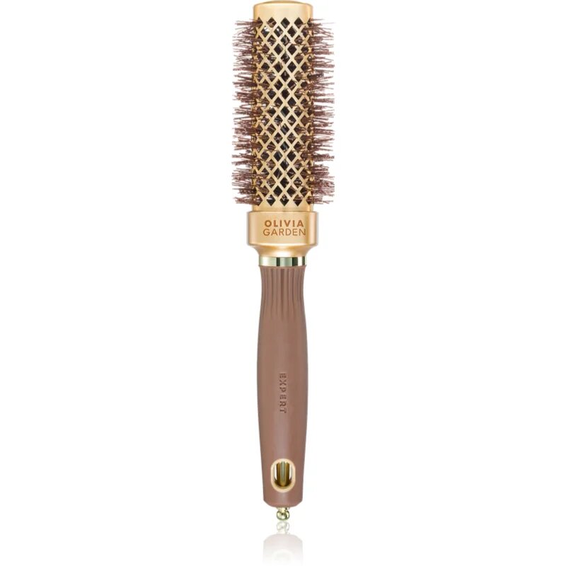 Olivia Garden Expert Straight Wavy szögletes kefe hajszárításhoz 30 mm 1 db