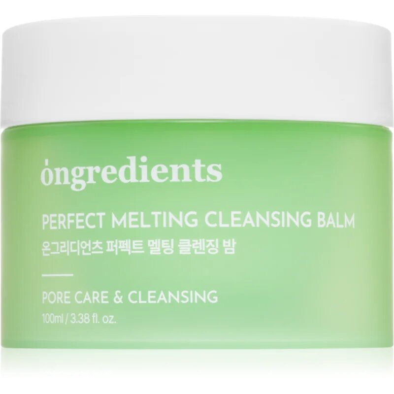 Ongredients Perfect Melting Cleansing Balm lemosó és tisztító balzsam élénk és hidratált bőr 100 ml