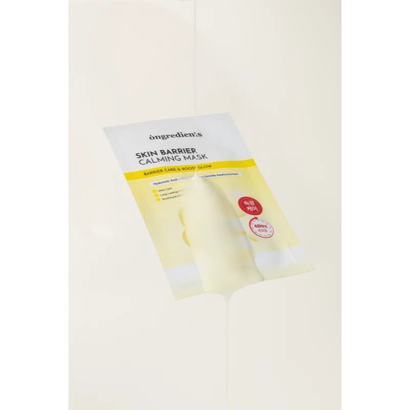 Ongredients Skin Barrier Calming Mask nyugtató hatású gézmaszk a bőrgát erősítésére 1 db