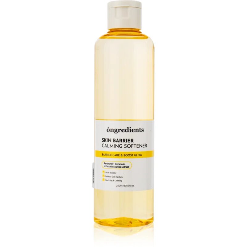 Ongredients Skin Barrier Calming Softener nyugtató tonikum hidratáló hatással 250 ml