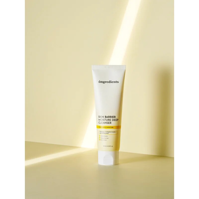 Ongredients Skin Barrier Moisture Deep Cleanser lágy tisztító gél a bőrgát erősítésére 120 ml