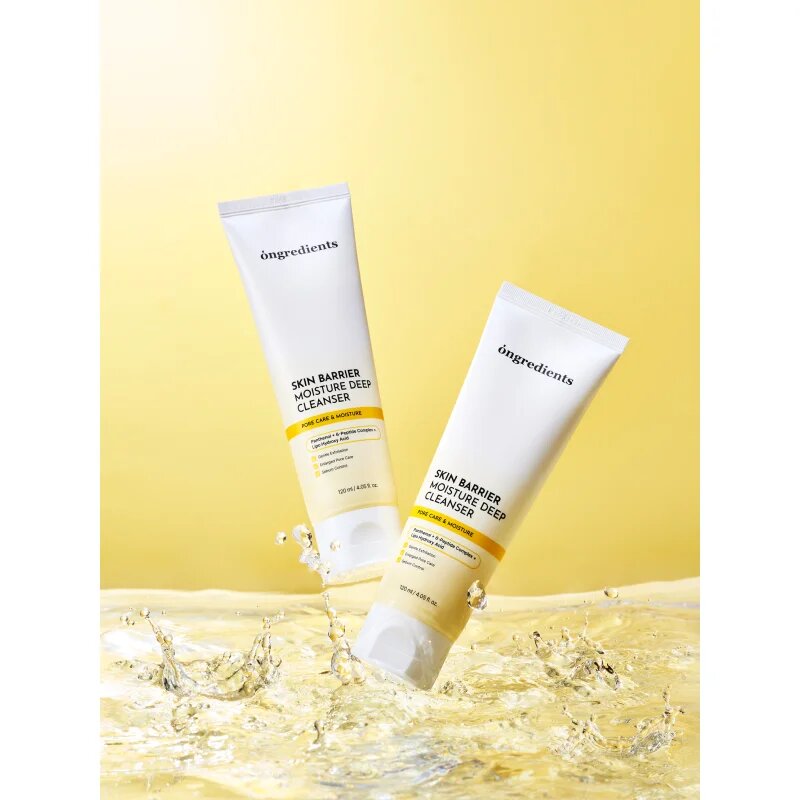 Ongredients Skin Barrier Moisture Deep Cleanser lágy tisztító gél a bőrgát erősítésére 120 ml