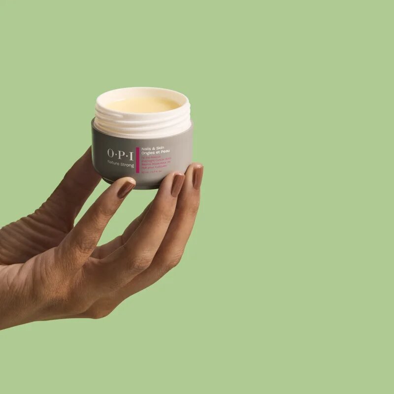 OPI Nature Strong Nails&Skin éjszakai balzsam a körömágy bőrére Shea vajjal 20 ml