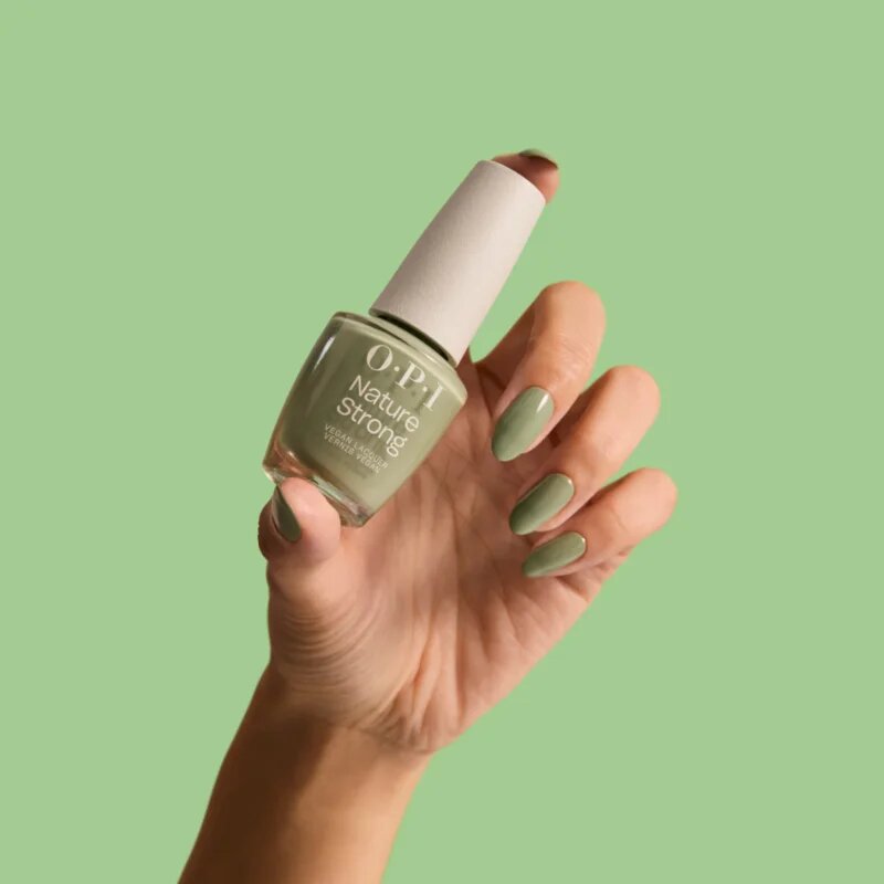OPI Nature Strong Nails&Skin körömlakk vegán árnyalat Sage It for Later 15 ml