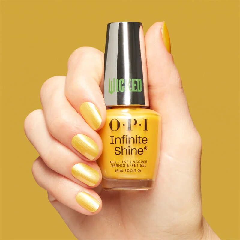 OPI Wicked Infinite Shine körömlakk árnyalat Yellow Brick Road 15 ml