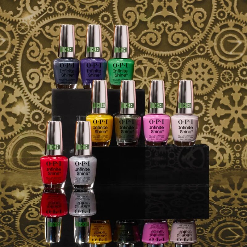 OPI Wicked Infinite Shine körömlakk árnyalat Yellow Brick Road 15 ml