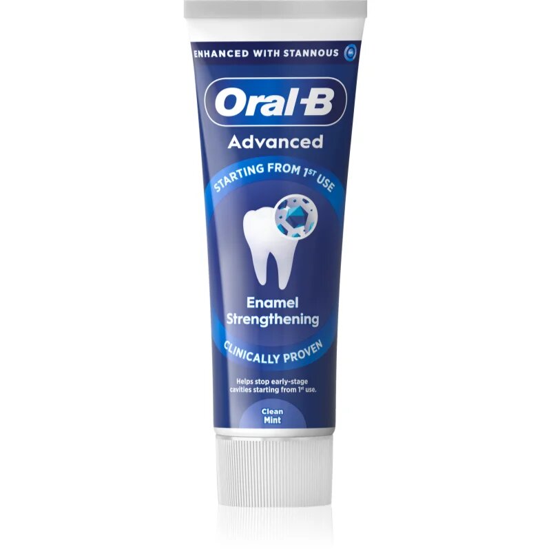 Oral-B Advanced Enamel Strengthening fogkrém a fogzománc megerősítésére Clean Mint 75 ml