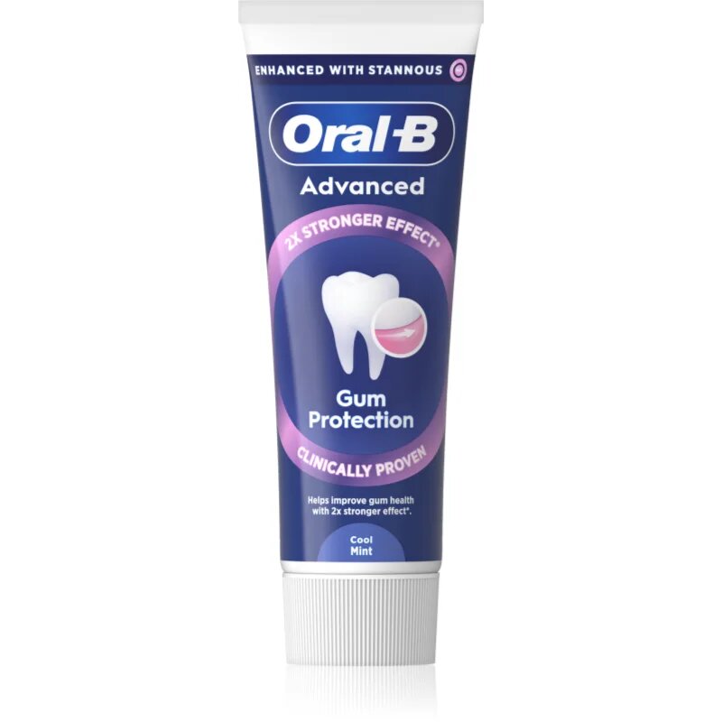 Oral-B Advanced Gum Protection fogkrém az egészséges fogakért és ínyért Cool Mint 75 ml
