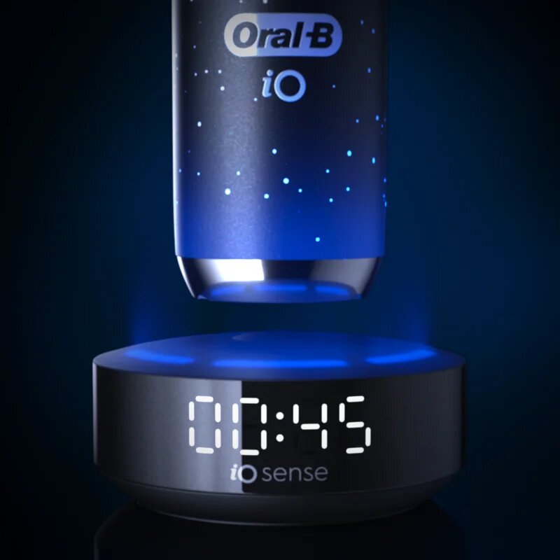 Oral-B iO10 elektromos fogkefe Black Spreckels 1 db