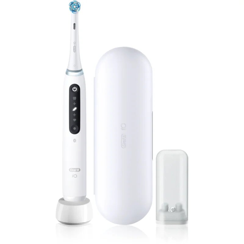 Oral-B iO5 elektromos fogkefe tokkal Quite White 1 db