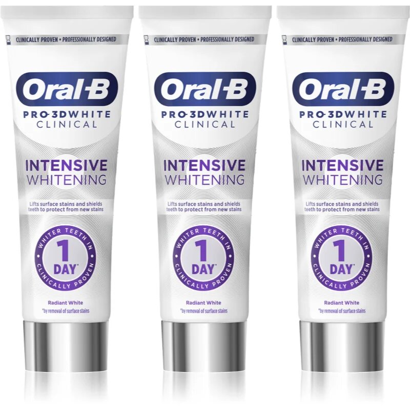 Oral-B Pro-3D White Intensive Whitening fogápoló készlet