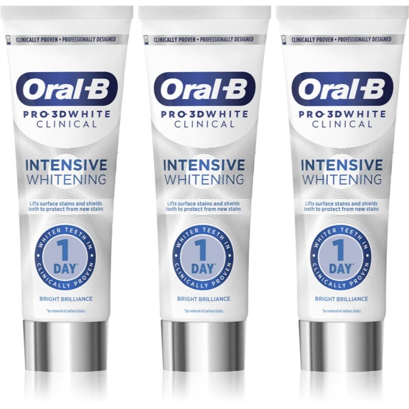 Oral-B Pro-3D White Intensive Whitening szett intenzív fehérségért Bright Brilliance