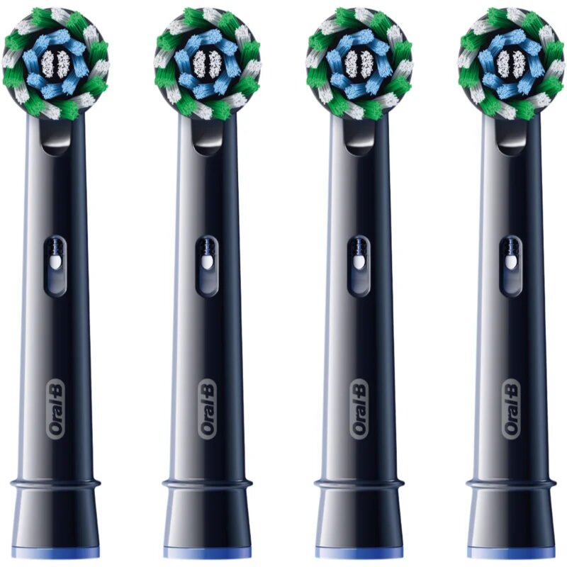 Oral-B PRO Cross Action csere fejek a fogkeféhez Black 4 db