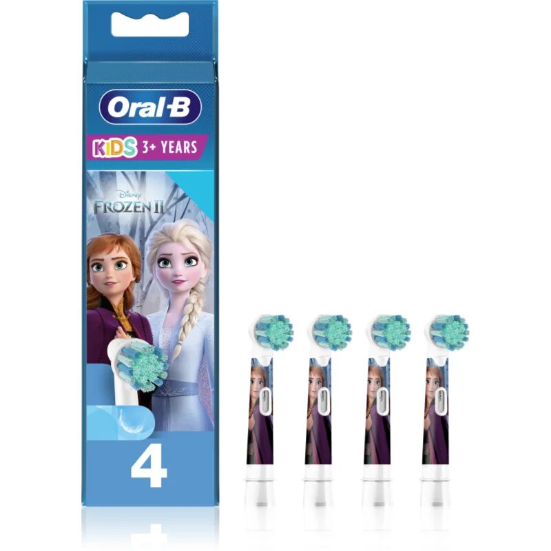 Oral-B PRO Kids 3+ csere fejek a fogkeféhez extra soft gyermekeknek 4 db