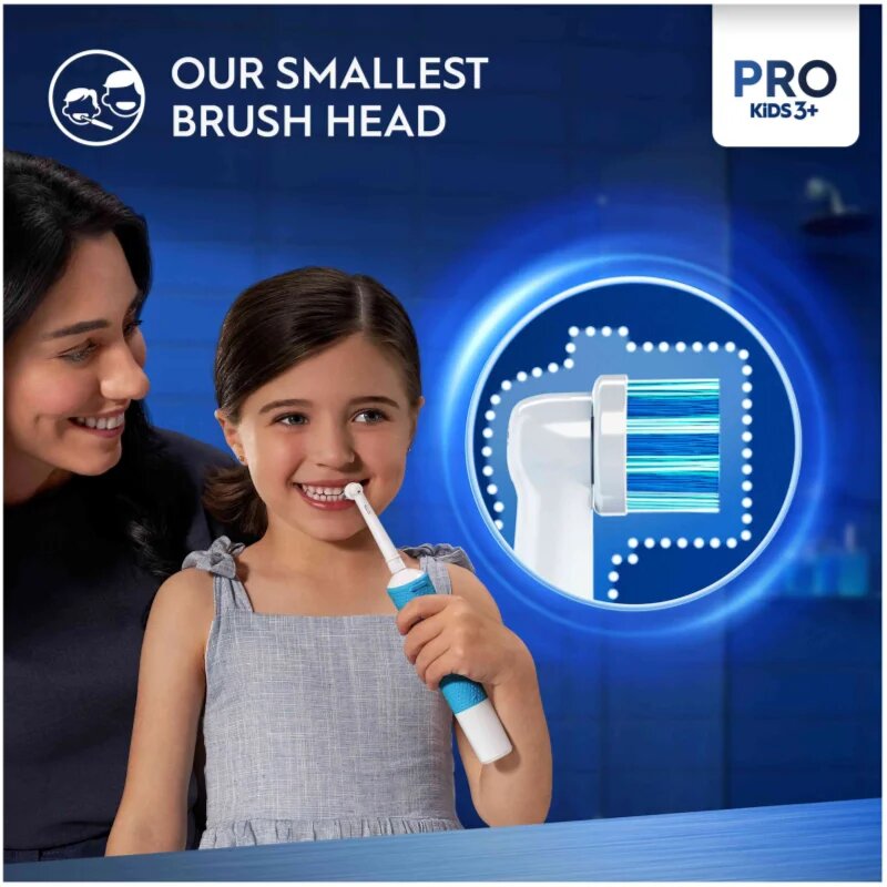 Oral-B PRO Kids 3+ csere fejek a fogkeféhez gyermekeknek Spiderman 4 db