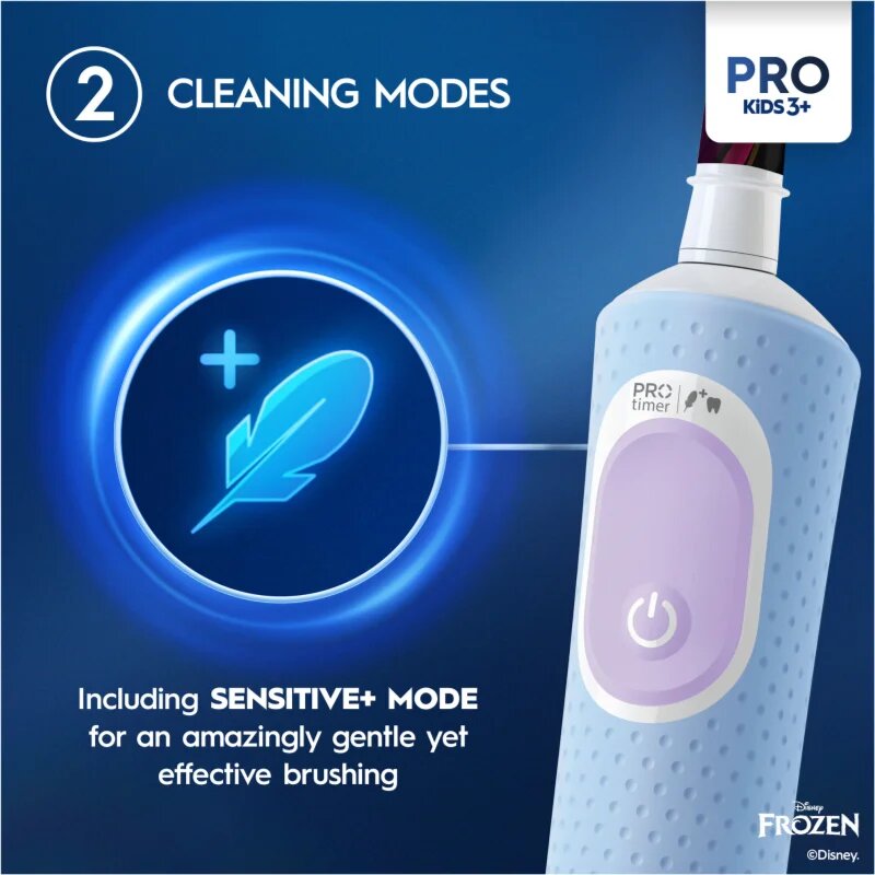 Oral-B PRO Kids 3+ elektromos fogkefe gyermekeknek Frozen 1 db