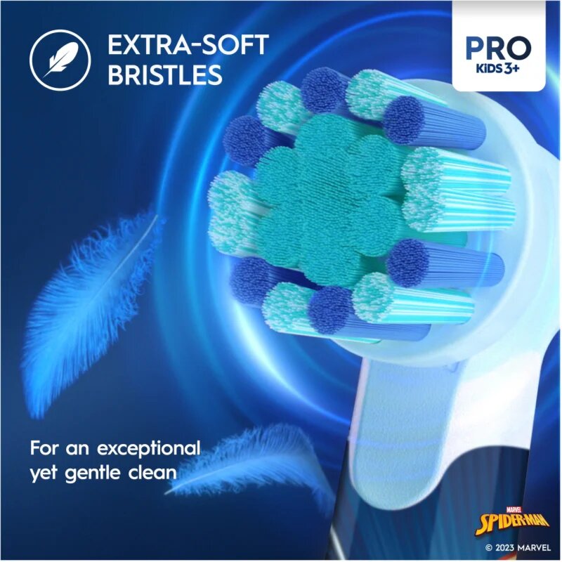 Oral-B PRO Kids 3+ Spiderman II elektromos fogkefe gyermekeknek 1 db