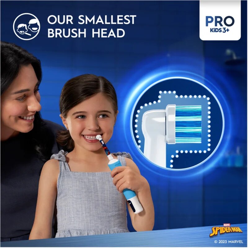 Oral-B PRO Kids 3+ Spiderman II elektromos fogkefe gyermekeknek 1 db