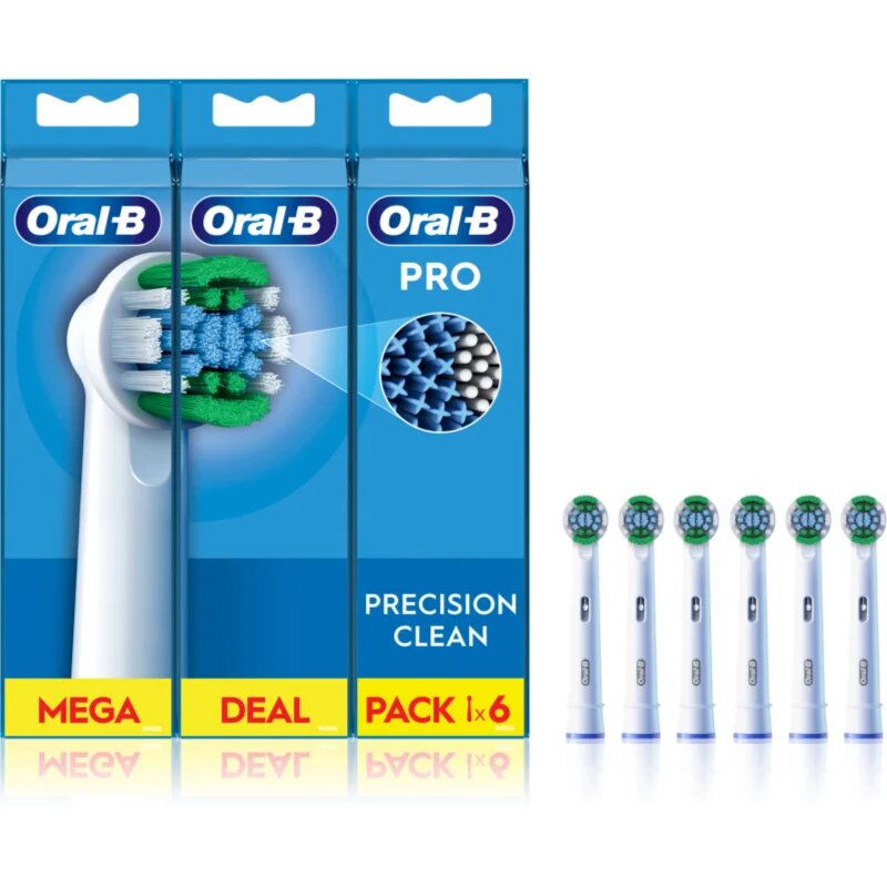 Oral-B PRO Precision Clean csere fejek a fogkeféhez 6 db