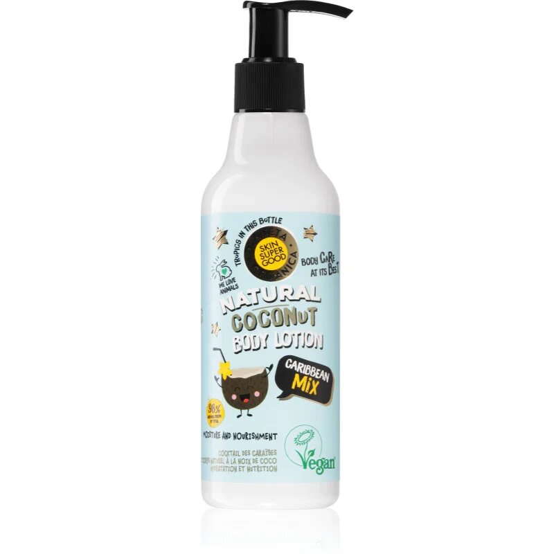 Organic Shop Skin Super Good Caribbean Mix tápláló és hidratáló testápoló tej 250 ml