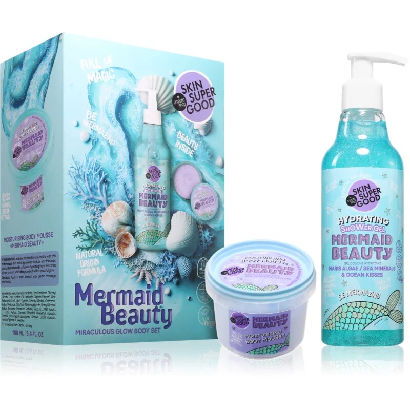Organic Shop Skin Super Good Mermaid Beauty ajándékszett testre