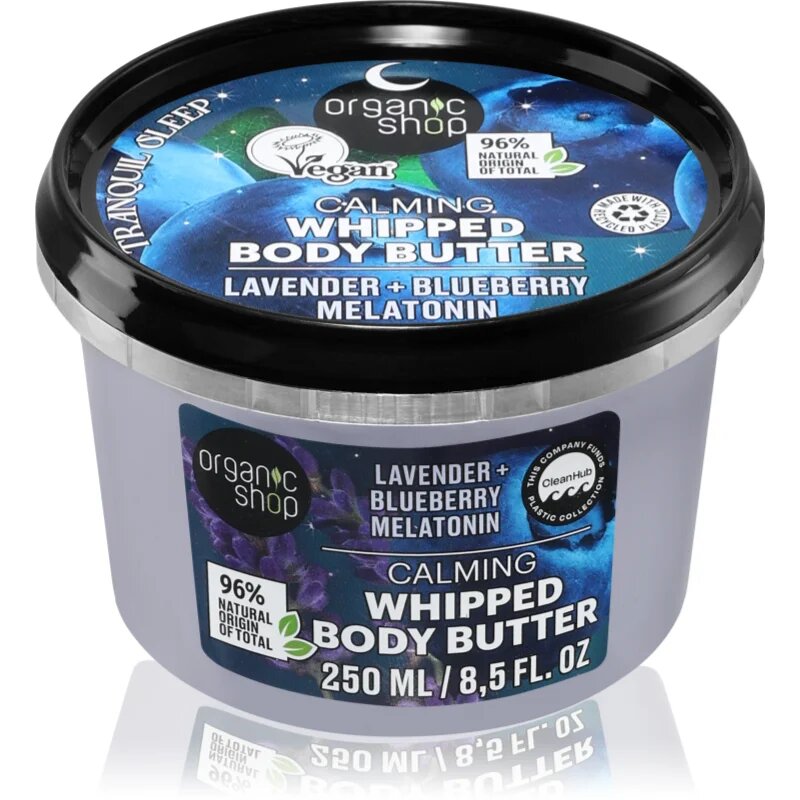 Organic Shop Sleeping habos testvaj a nyugodt álomért 250 ml