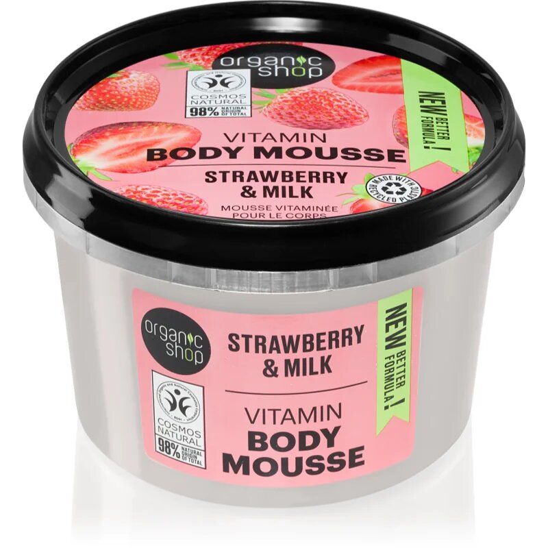Organic Shop Strawberry & Milk testhab 250 ml