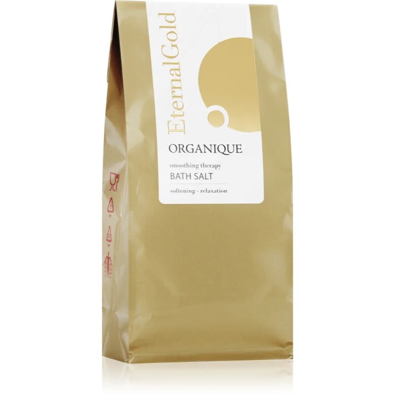 Organique Eternal Gold Smoothing Therapy relaxáló fürdősó 200 g