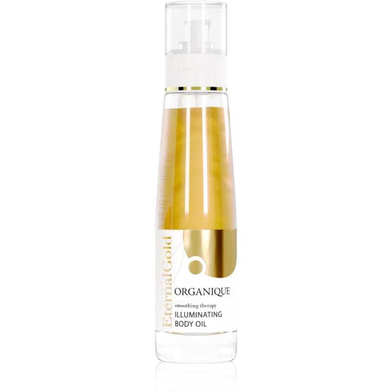 Organique Eternal Gold Smoothing Therapy száraz testápoló olaj csillámporral 100 ml