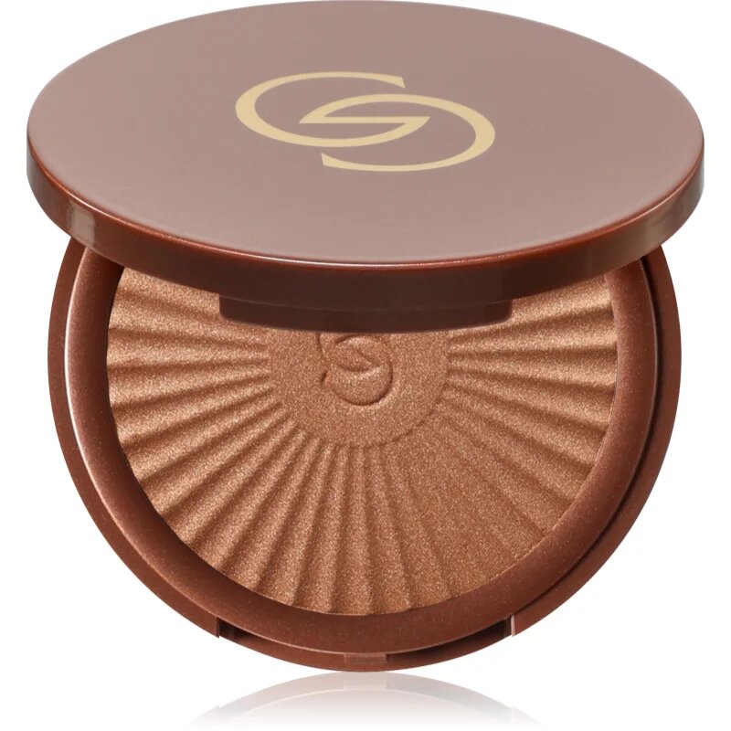 Oriflame Giordani Gold Essenza csillogó bronzpúder árnyalat Sun-Kissed Bronze 9.5 g