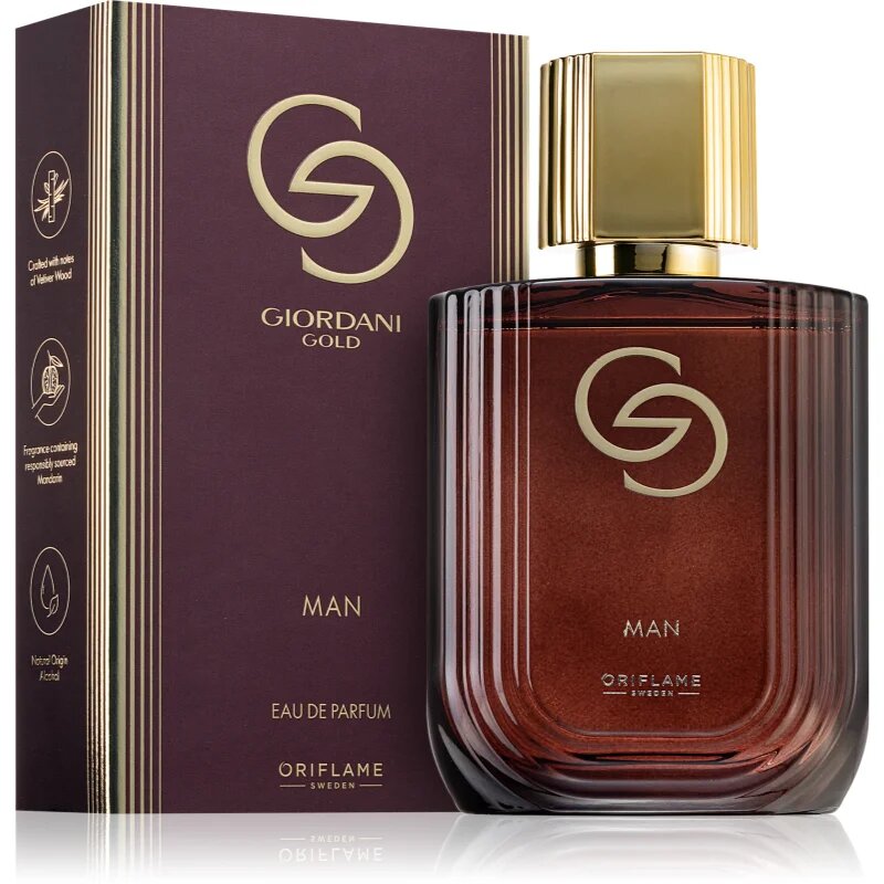 Oriflame Giordani Gold Man Eau de Parfum uraknak 75 ml