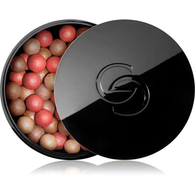Oriflame Giordani Gold Serum Pearls élénkítő csillogó gyöngyök árnyalat Strobe Peach 22 g