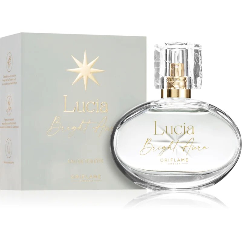 Oriflame Lucia Bright Aura Eau de Toilette hölgyeknek 50 ml
