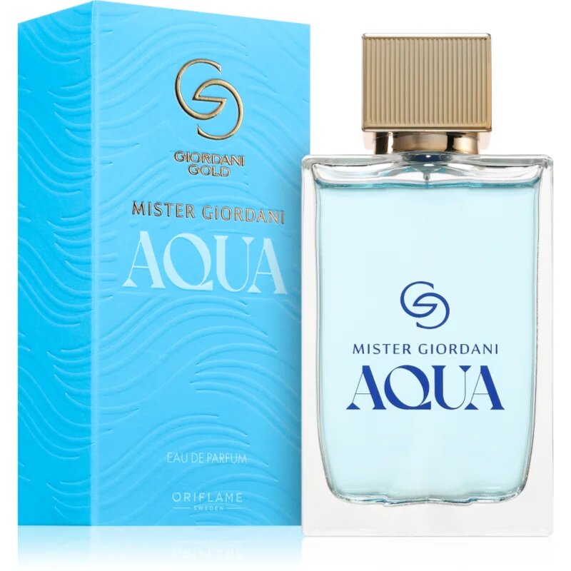 Oriflame Mister Giordani Aqua Eau de Parfum uraknak 75 ml