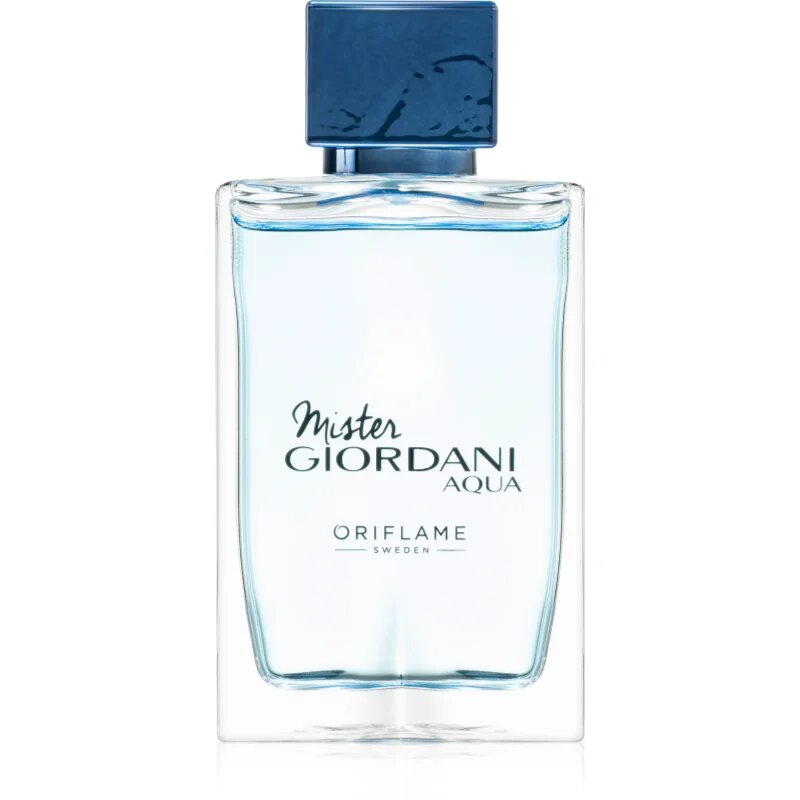 Oriflame Mister Giordani Aqua Eau de Toilette uraknak 75 ml
