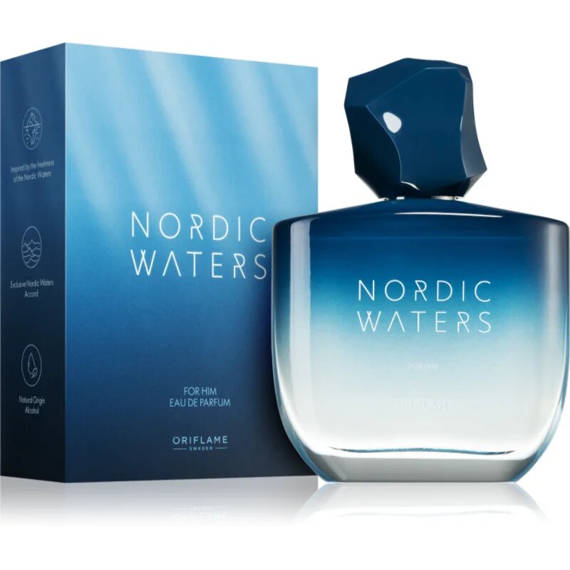 Oriflame Nordic Waters Eau de Parfum uraknak 75 ml