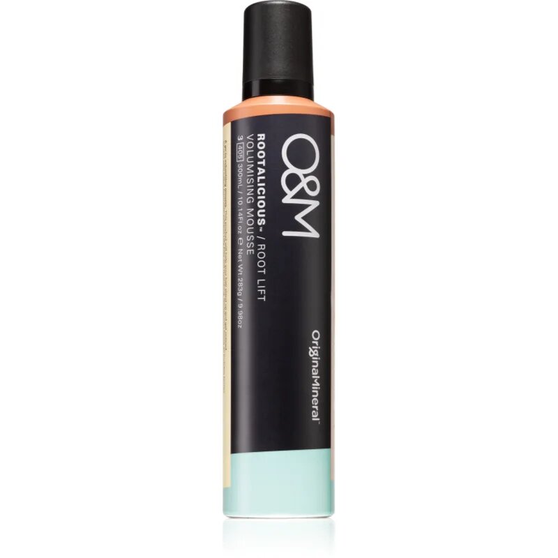 Original & Mineral Rootalicious hajformázó hab dús haj a gyökerektől 300 ml