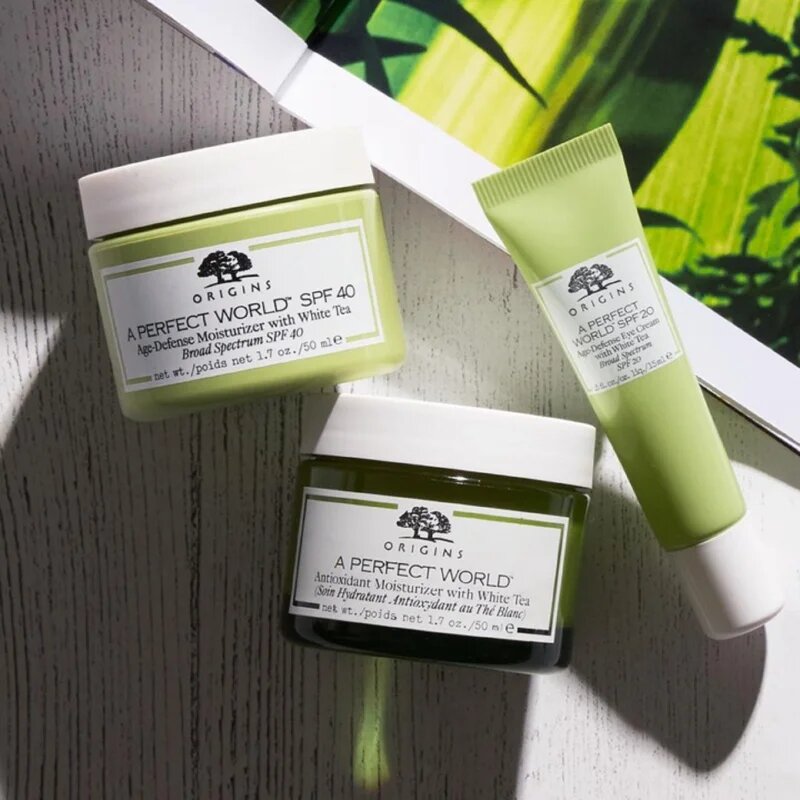 Origins A Perfect World™ Antioxidant Moisturizer With White Tea tápláló antioxidáns krém 50 ml