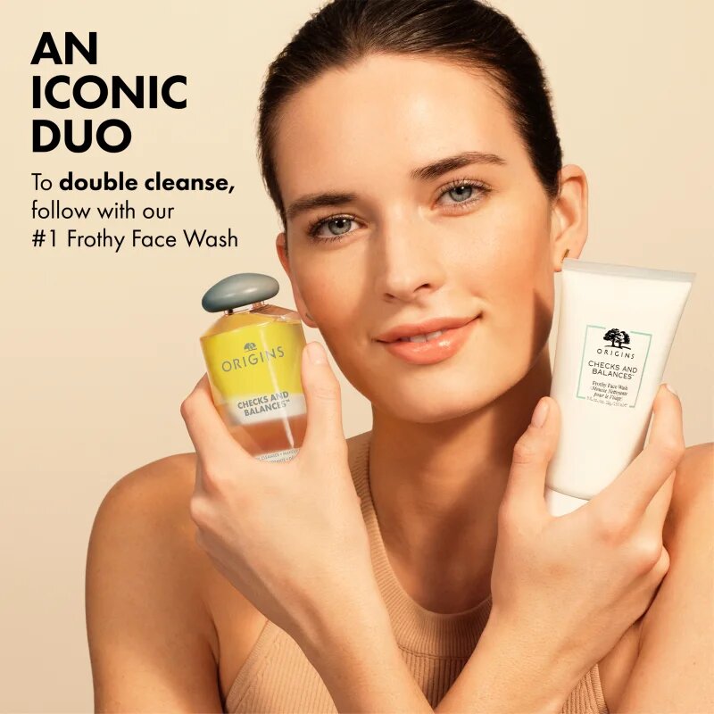 Origins Checks and Balances™ Frothy Face Wash frissítő tisztító arcvíz 50 ml