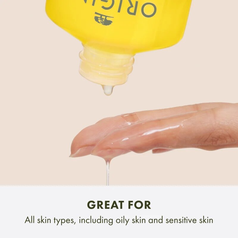 Origins Checks and Balances™ Milky Oil Cleanser + Makeup Melter tisztító és sminklemosó olaj 150 ml