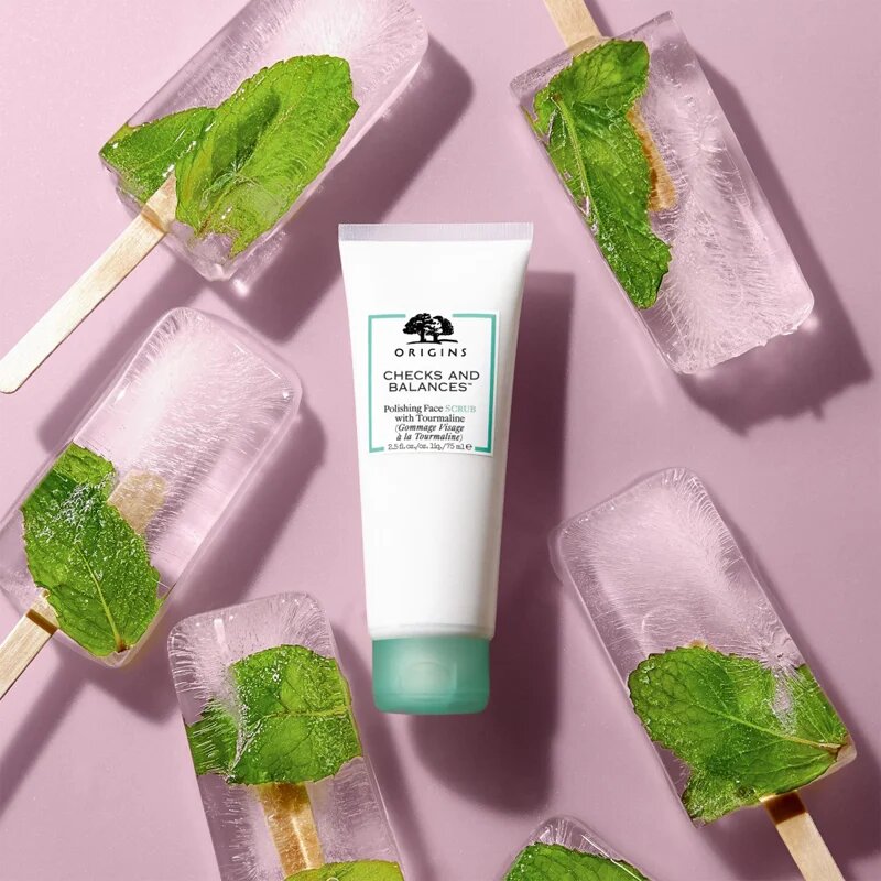 Origins Checks and Balances™ Polishing Face Scrub bőrkisimító arcpeeling 75 ml