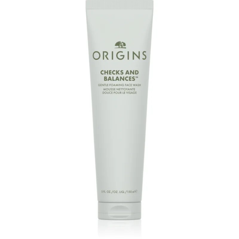 Origins Checks and Balances™ Sensitive Foaming Cleanser finom állagú tisztító krém az érzékeny arcbőrre 150 ml