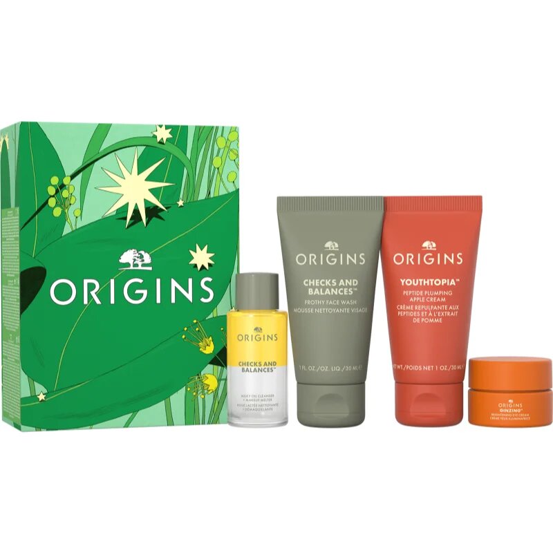 Origins Cleanse & Glow Essentials ajándékszett